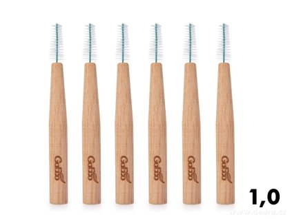 GoEco® BAMBOO Bambus-Interdentalbürsten-Set