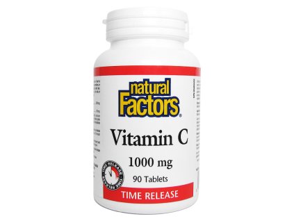 Natural Factors Vitamin C 1000mg s postupným uvolňováním 90tbl