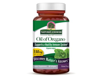 Nature’s Answer- Oregánový olej, 150mg - 90 softgels