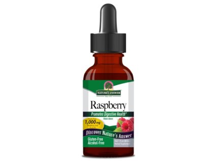 Nature’s Answer - Raspberry 1000mg - tekutý extrakt z listů maliníku bez alkoholu- 30 ml