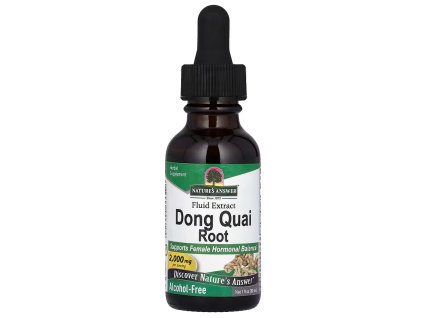 Nature’s Answer - Dong Quai Root 2000mg - Andělika čínská tekutý extrakt bez alkoholu - 30 ml