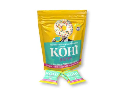 KOHI-HAPPY káva - ADAPTOGEN COFFEE MIX WITH CHAGA & CORDYCEPS