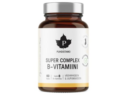 Puhdistamo Super Vitamin B Complex 60 capsules