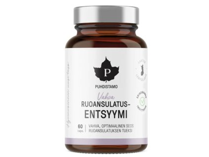 Puhdistamo Super Digestive Enzymes 60 kapslí (Super trávicí enzymy)