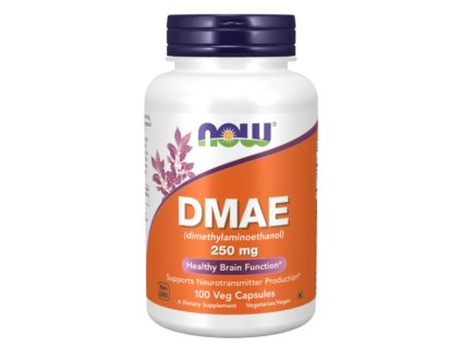 NOW Foods DMAE (Dimethylaminoethanol), 250mg - 100 kapslí