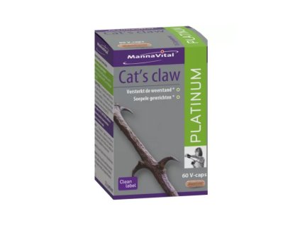 Mannavital Cat’s claw platinum 60 V-caps