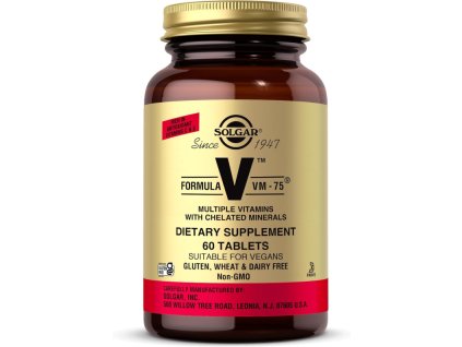Solgar Formula VM-75 - številka ena med multivitamini 60 tablet