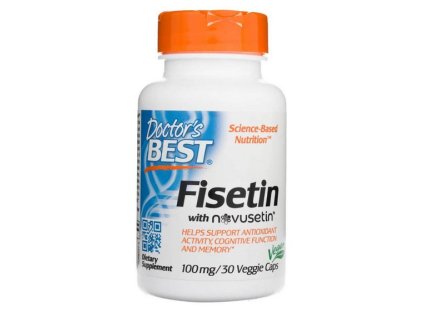 Doctor’s Best Fisetin s novusetinem 100 mg - 30 veg. kapslí