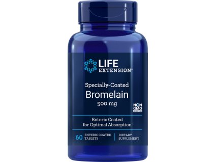 Life Extension Bromelaină cu înveliș special - 60 de comprimate enterice