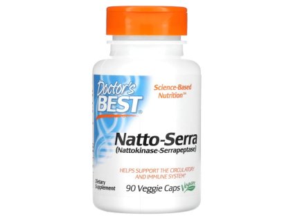 Doctor’s Best Natto-Serra - 90 veganských kapslí