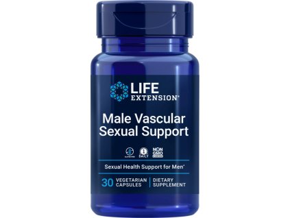Life Extension Male Vascular Sexual Support, 30 rostlinných kapslí