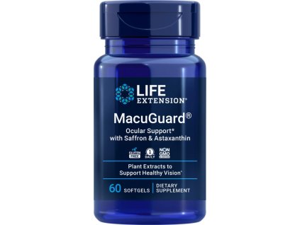 Life Extension MacuGuard® Ocular Support with Astaxanthin - 60 softgel kapslí