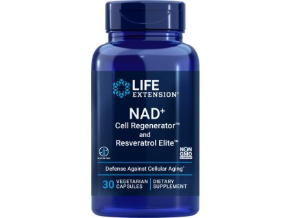 Life Extension NAD+ Cell Regenerator™ and Resveratrol Elite™ - 30 vcaps