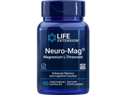 Life Extension Neuro-Mag® Magnesium L-Threonate, 90 rostlinných kapslí