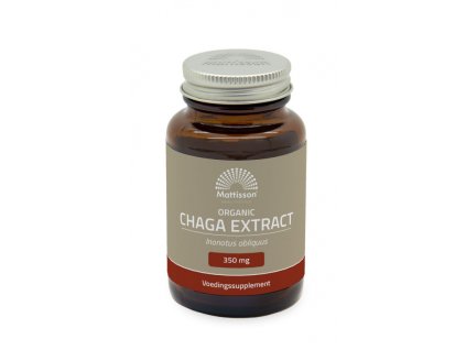 Mattisson BIO Chaga extract 350 mg - 60 capsules