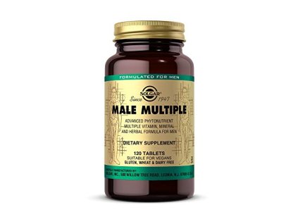 Solgar Male Multiple – Multivitaminico per uomo 120 compresse