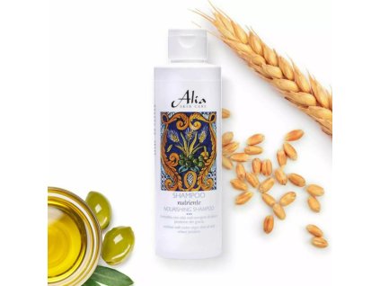 Alia Shampoo Nutriente con Proteine ​​del Grano e Calendula - 200ml