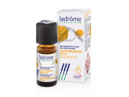 LaDrome BIO Citrus STOP ODOR diffuser blend 'Purifying' - 30ml
