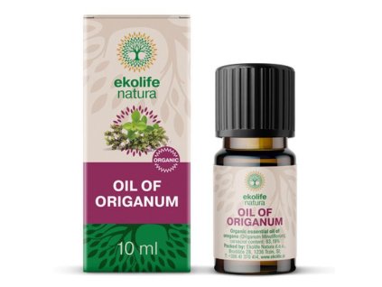 EKOLIFE NATURA Oil of Origanum 10ml (Esenciální olej z Oregána)