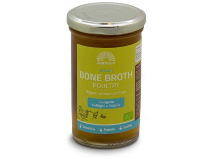 Mattisson BIO hydinový kostný vývar - 240 ml