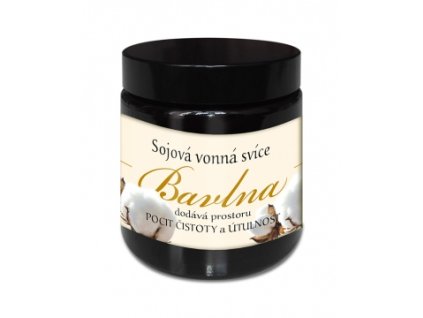 Vela perfumada de soja Hanna Maria ALGODÓN 100ml