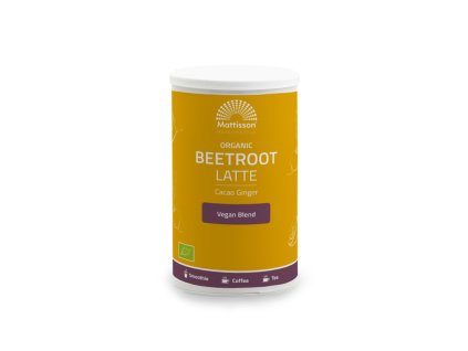 Mattisson BIO Beetroot Latte - Ginger Cocoa - 160 g - DMS 1/26