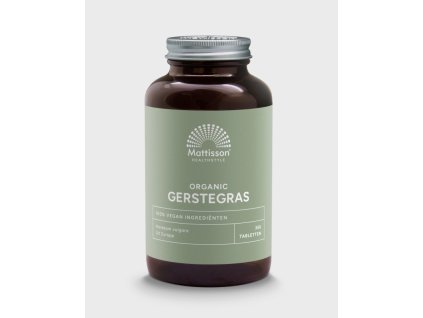 Hierba de cebada Mattisson BIO 400 mg - 350 comprimidos - cebada joven