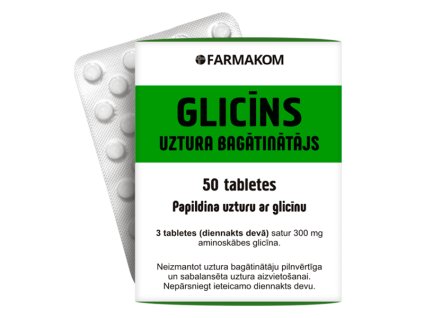 Glicin Farmakom - 50 tablet