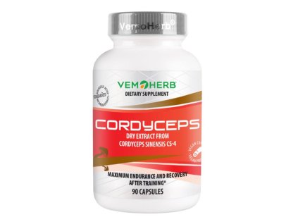 VemoHerb Cordyceps CS-4 90 kapslí