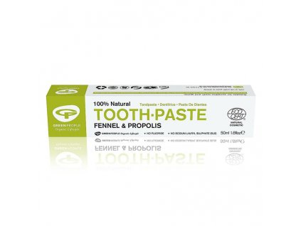 Green People – ZUBNÍ PASTA BIO s fenyklem a propolisem 50 ml