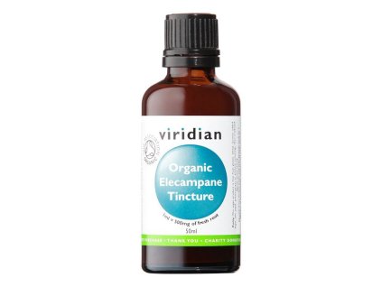 Viridian - Elecampane Tincture 50ml - BIO Oman pravý