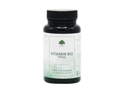G&G Vitamins - VITAMÍN  B12 (metylkobalamin) 1000mcg - 120 kapslí