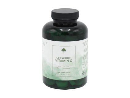 G&G Vitamins – Frambuesa COMPRIMIDOS MASTICABLES con vitamina C 300 mg – 100 comprimidos -2/26