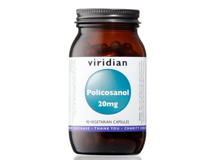 Viridian - Policosanol 20mg 90 kapslí