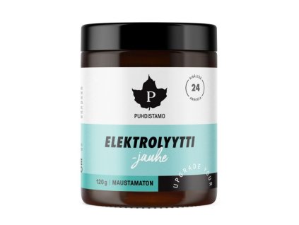 Puhdistamo Electrolyte Powder 120g natural - elektrolyty