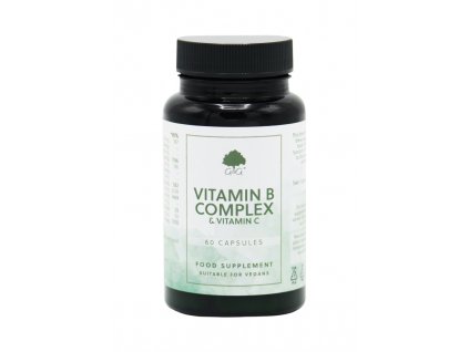 G&G Vitamins - Complexe de vitamines B et vitamine C - 60 capsules