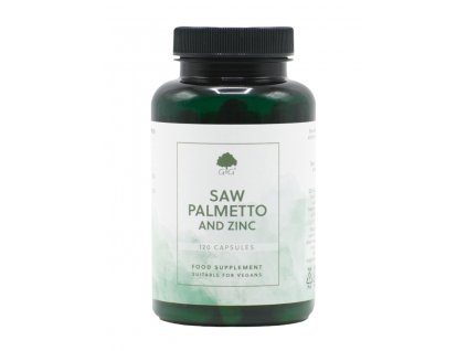 G&G Vitamins - SAW PALMETTO & ZINEK - 120 kapslí