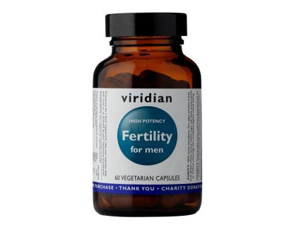 Viridian - Fertility for Men 60 kapslí - Podpora plodnosti mužů