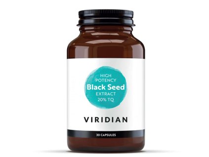 Viridian High Potency Black Seed Extract 20% TQ 30 kapsułek
