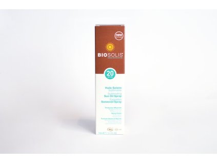 BIOSOLIS Szublimációs naptej olajspray SPF20 100 ml - DMS 1/26