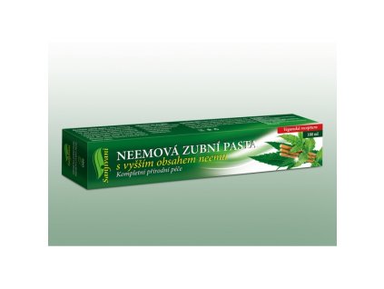 Neemová zubní pasta s vyšším obsahem neemu SANJIVANI 100 ml DNM - Nimbová zubní pasta