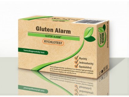 Rychlotest Gluten Alarm ke zjištění intolerance lepku - DMS 12/24
