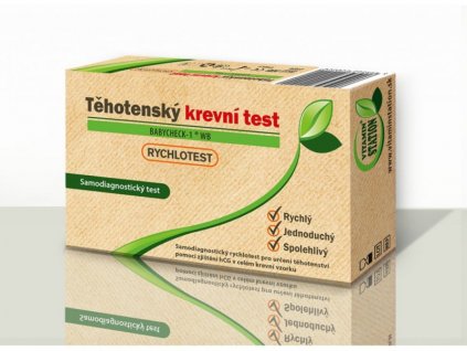 Rychlotest Těhotenský krevní test