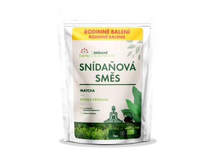 Snídaňová směs MATCHA BIO 1kg - VÝPRODEJ SKLADU