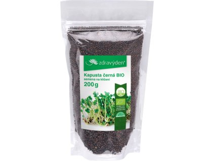 Kapusta černá BIO – semena na klíčení 100g