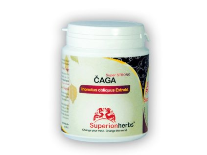 Superionherbs Čaga, 100% Sibiřská Čaga 90 cps