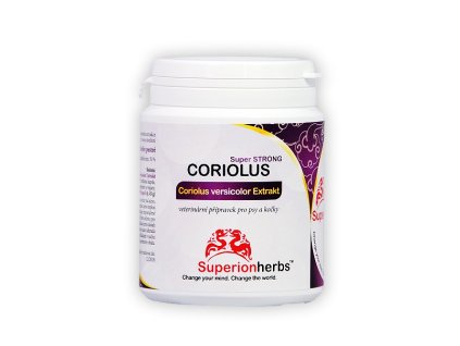 Superionherbs Coriolus versicolor Extrakt 50% polysacharidů 90 cps