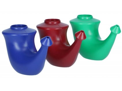 Pot d'irrigation nasale en corne de rhinocéros