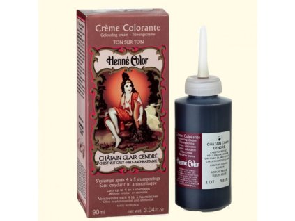 Henne Color Henna tekutá přeliv: stříbrný kaštan 90ml