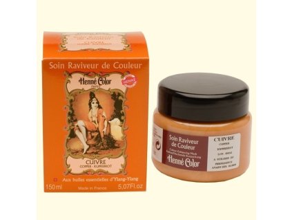 Henne Color Henna regenerační a výživná maska měděná 150ml